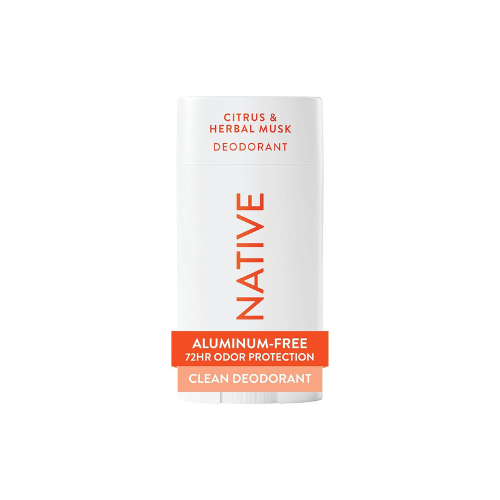 Native Deodorant - Citrus & Herbal Musk - Free of Aluminum, 75g, pack of 1.