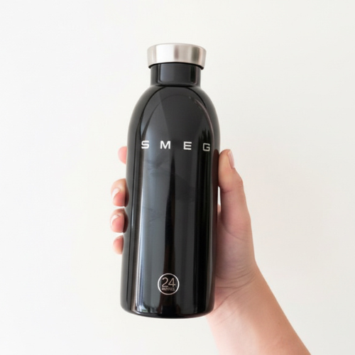 SMEG x 24Bottles Clima Bottle 500 ml, Black