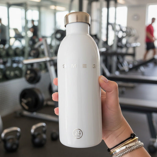 SMEG 24Bottles Clima Bottle 500 ml | White, Black, Cream, Red, Baby Blue, Pink