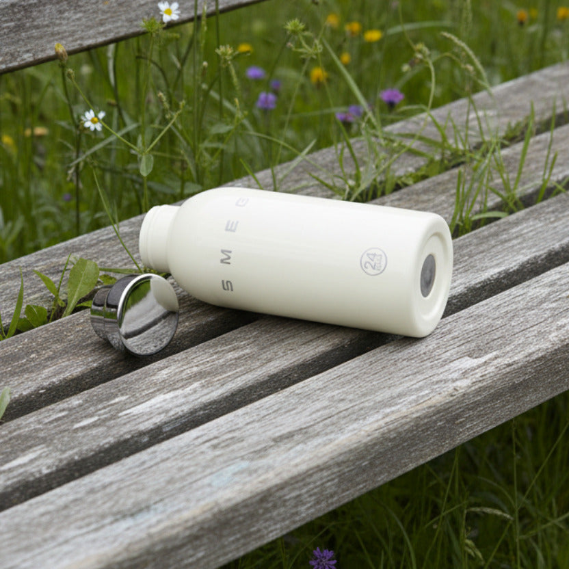 smeg 24Bottles Clima Bottle 500 ml | White, Black, Cream, Red, Baby Blue, Pink