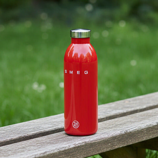 smeg 24Bottles Clima Bottle 500 ml | White, Black, Cream, Red, Baby Blue, Pink