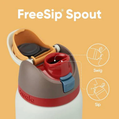 32 oz. 945ml Owala FreeSlip Stainless Steel Vacuum Insulated Sports Water Bottle Green.