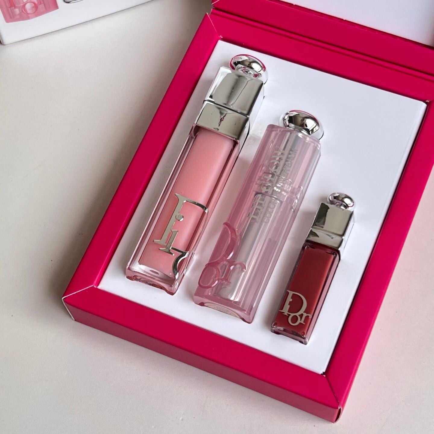 Dior Eid gift stock Lip Care Set Gift box- 3 Pieces