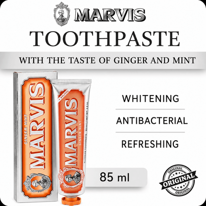 MARVIS Toothpaste Classic Ginger Mint, 85 ml.
