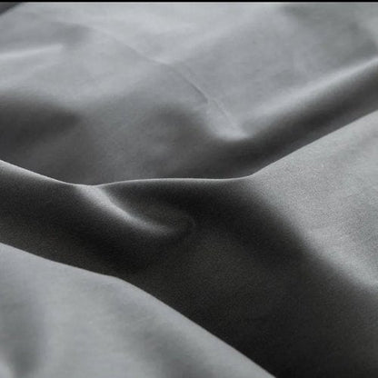 Queen size 6 pieces, Ombré Dark Grey Bedding set.