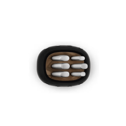SMEG Knife Set – Complect set 6-Piece Stainless Steel and Knife Block, Italian Design. Black