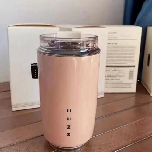 smeg Wall Mug, 240ml Insulated Stainless Steel Coffee mug