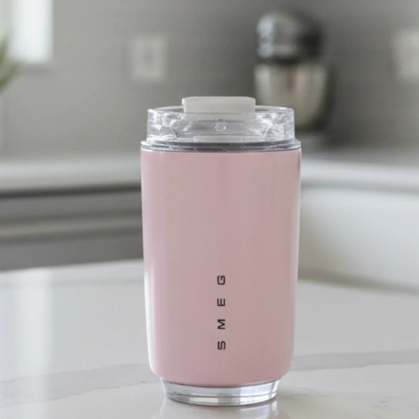 smeg Wall Mug, 240ml Insulated Stainless Steel Coffee mug