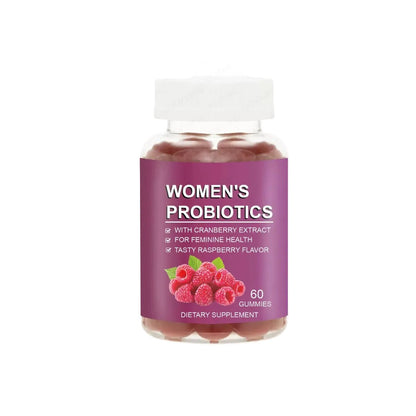 Women's Probiotic Gummies Raspberry Flavor - BusDeals